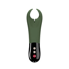 Fun Factory MANTA moss green-black - Moss Green 18 cm USB Rechargeable Mens & Couples Vibrator