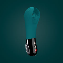 Fun Factory MANTA deep sea blue-black - Deep Sea Blue 18 cm USB Rechargeable Mens & Couples Vibrator