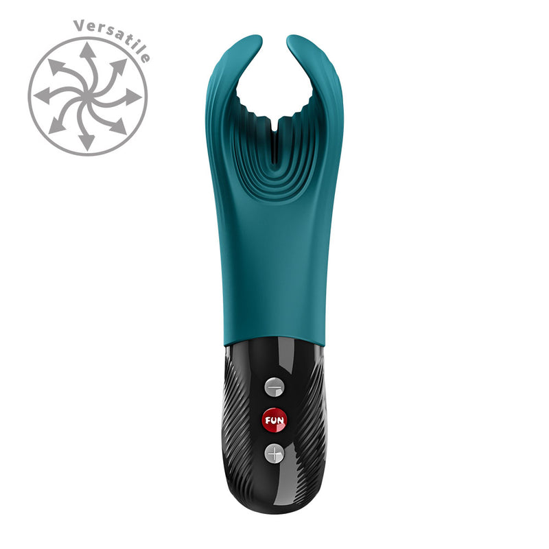 Fun Factory MANTA Bottle Green - Bottle Green USB-C Rechargeable Unisex Vibrator