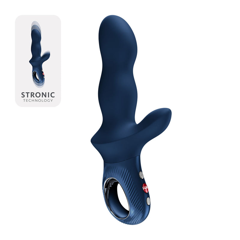 Fun Factory BI STRONIC CRAVE Nightblue - Nightblue USB-C Rechargeable Thrusting Vibrator