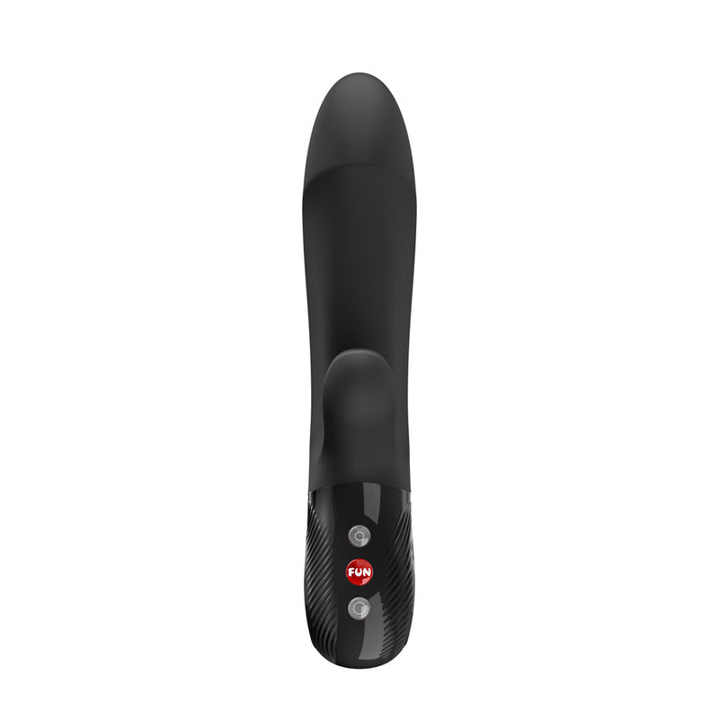 Fun Factory BI STRONIC EMBRACE Black - Black USB-C Rechargeable Thrusting Vibrator