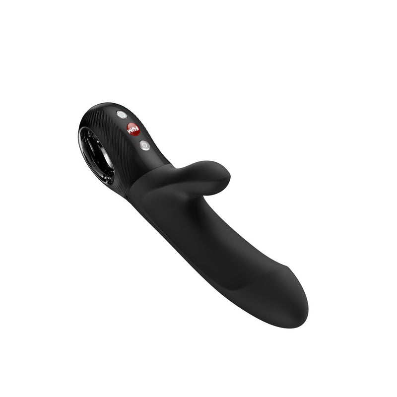 Fun Factory BI STRONIC EMBRACE Black - Black USB-C Rechargeable Thrusting Vibrator
