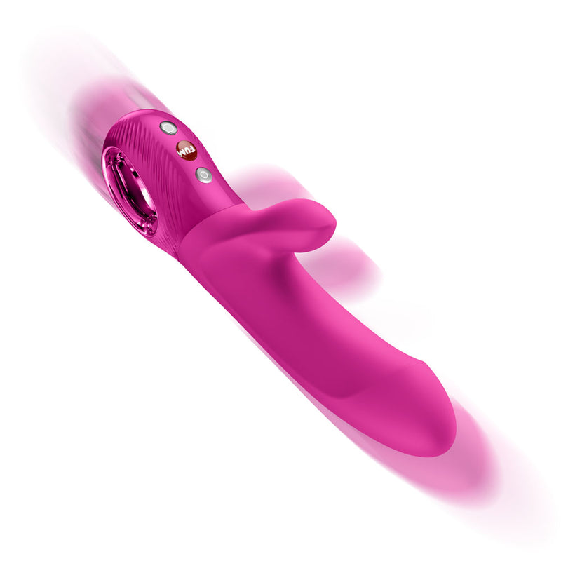 Fun Factory BI STRONIC EMBRACE Magenta - Magenta USB-C Rechargeable Thrusting Vibrator