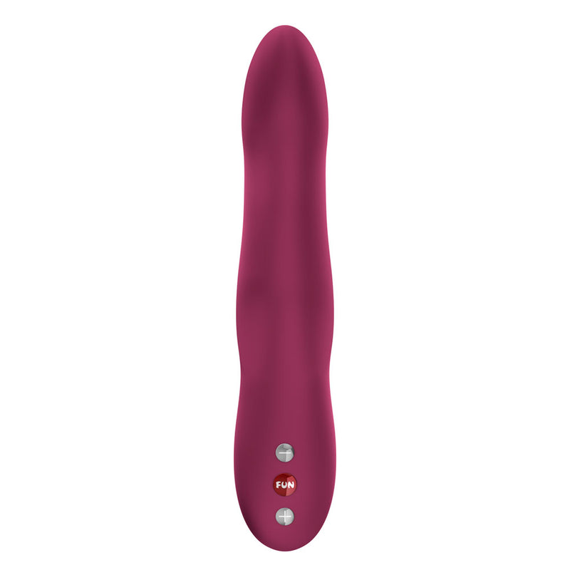 Fun Factory STRONIC WAVE Wine Red - Wine Red USB-C Rechargeable Thrusting Vibrator