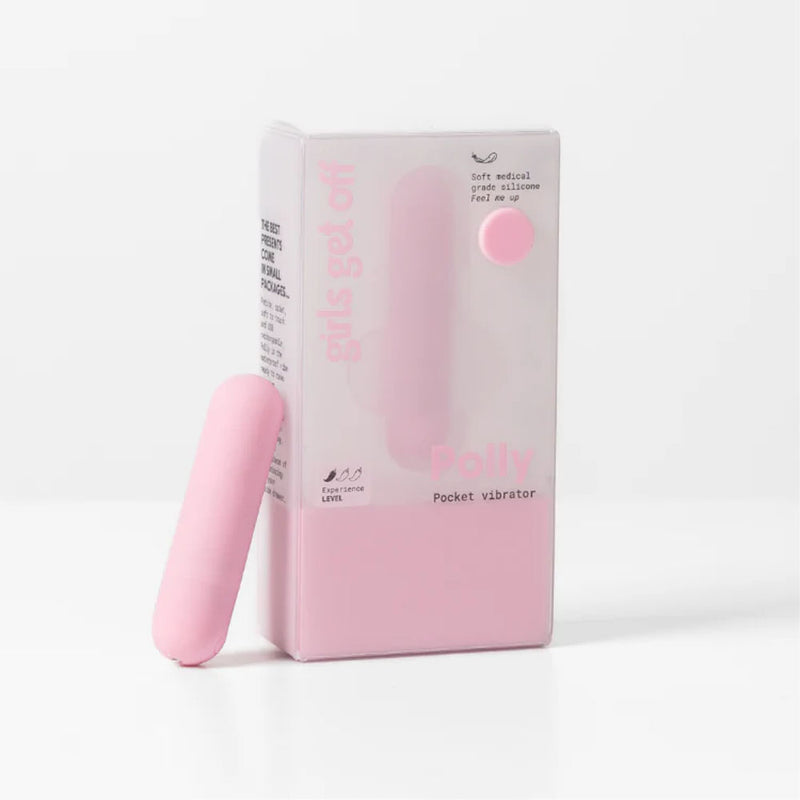 Girls Get Off - Polly - Pink 6.3 cm USB Rechargeable Bullet