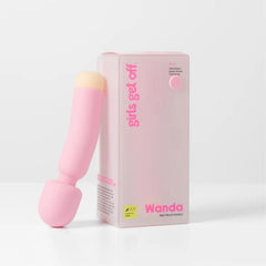 Girls Get Off - Wanda - Pink 16.8 cm USB Rechargeable Massage Wand