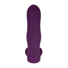 Gender X VELVET HAMMER - Purple USB Rechargeable Wearable Vibe with Remote