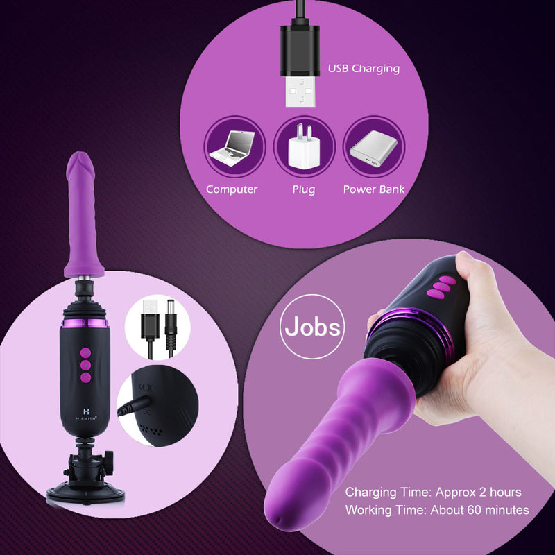 Hismith Capsule - Rechargeable Portable Sex Machine with App Control