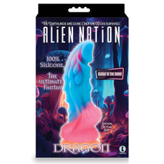 Alien Nation - Glow Dragon - Glow in Dark Rainbow 22.9 cm Fantasy Dong