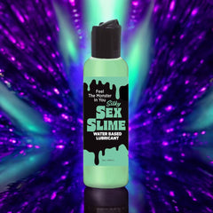 Sex Slime Cum Style Creature Lube - Green 120 ml - Green Cum Style Water Based Lubricant - 120 ml Bottle