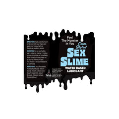 Sex Slime Cum Style Creature Lube - Blue 60 ml - Blue Cum Style Water Based Lubricant - 60 ml Bottle