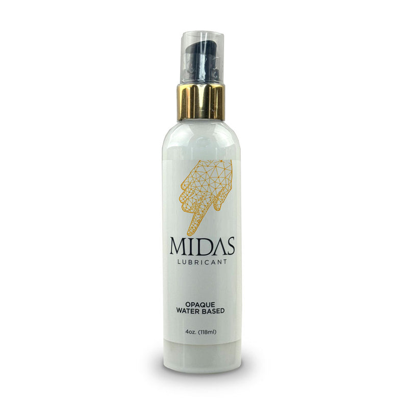 Midas Opaque Water Based Lubricant - 118 ml - Water Based Cum Lube - 118 ml