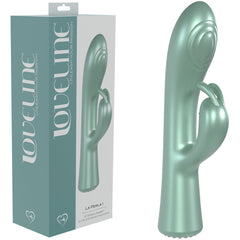 LOVELINE La Perla I - Green - Pearlescent Green 19.2 cm USB Rechargeable Rabbit Vibrator