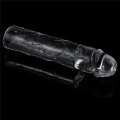 Flawless Clear Penis Sleeve 2'' - Clear 5 cm Penis Extender Sleeve