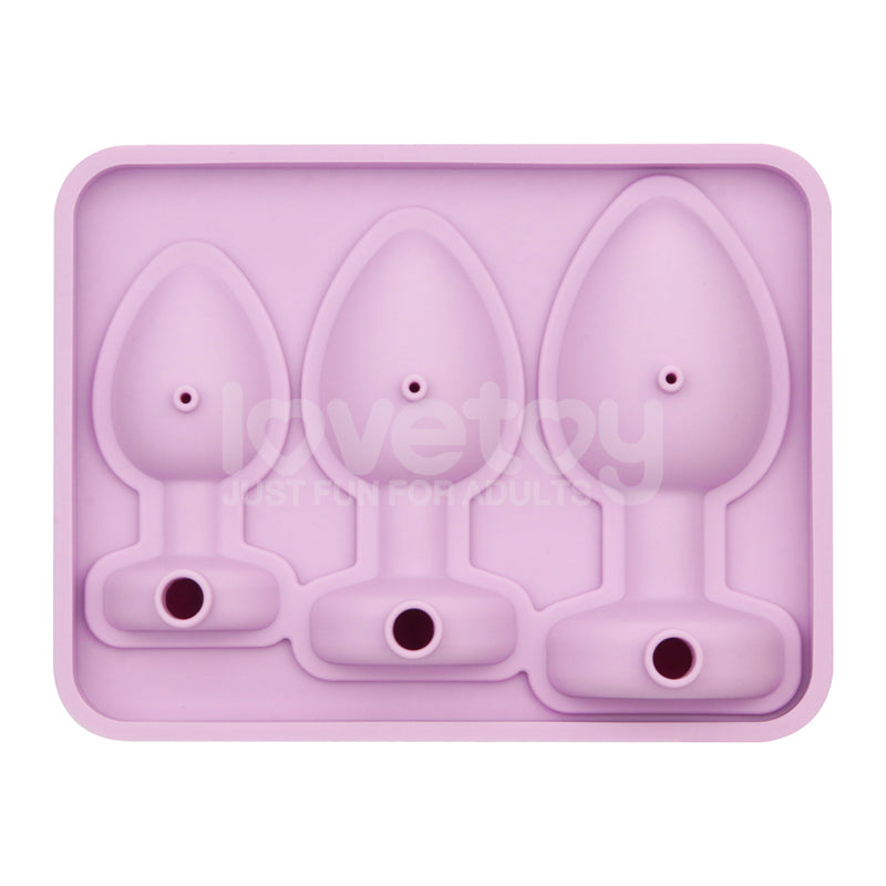 Jokes & Parties Butt Plug Silicone Ice Tray - Novelty Ice Tray