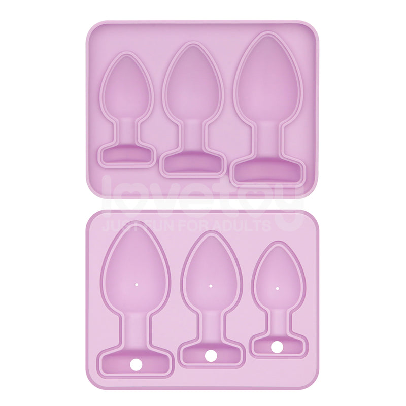 Jokes & Parties Butt Plug Silicone Ice Tray - Novelty Ice Tray