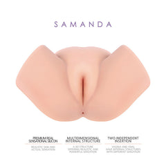 Kokos Big Hip Samanda - Flesh Missionary Style Masturbator