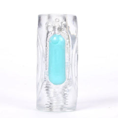 Maia Aster - Clear Vibrating Stroker Sleeve