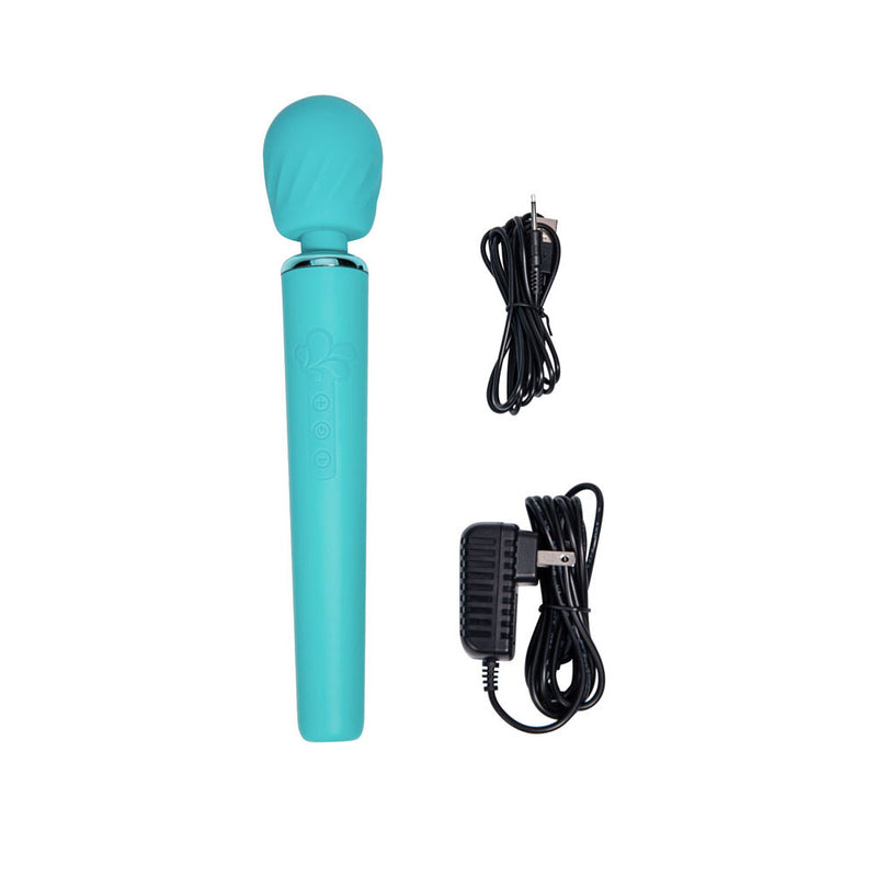 Maia NALA - Blue - Blue 30 cm USB Rechargeable Massage Wand