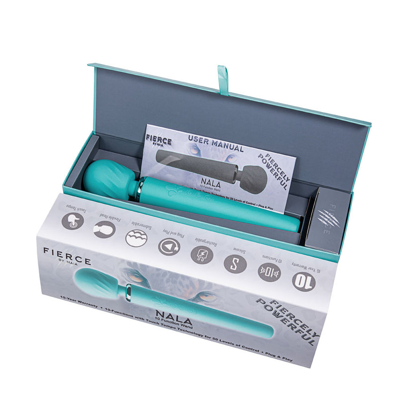 Maia NALA - Blue - Blue 30 cm USB Rechargeable Massage Wand