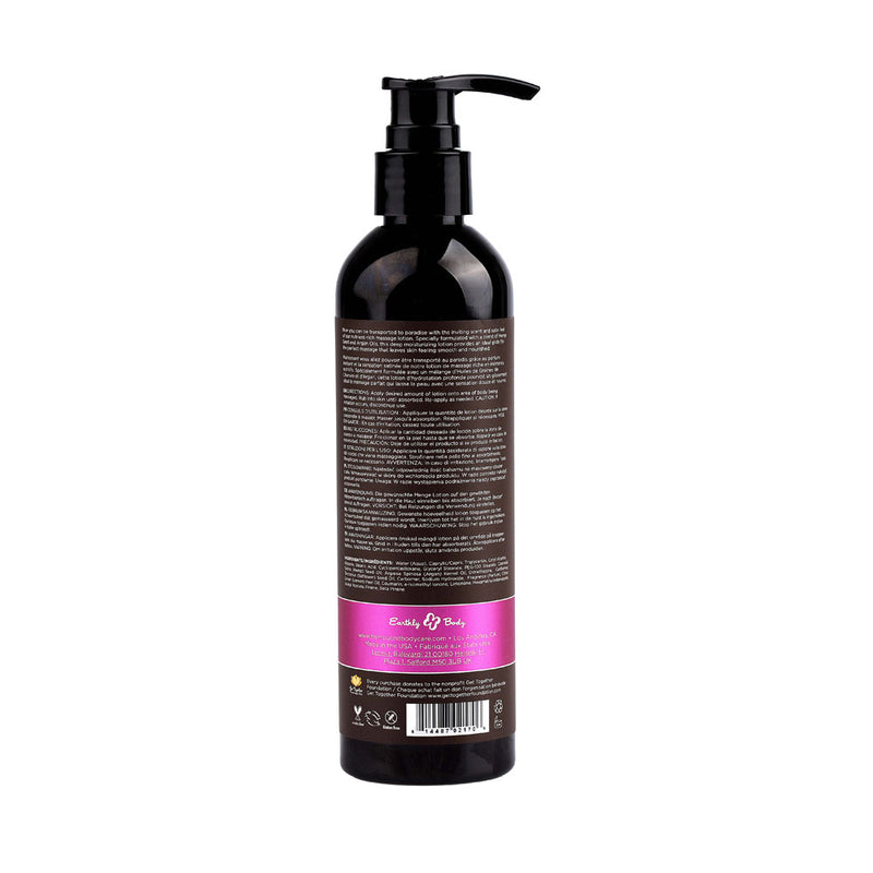 Hemp Seed Massage Lotion - Skinny Dip (Vanilla & Fairy Floss) Scented - 237 ml Bottle