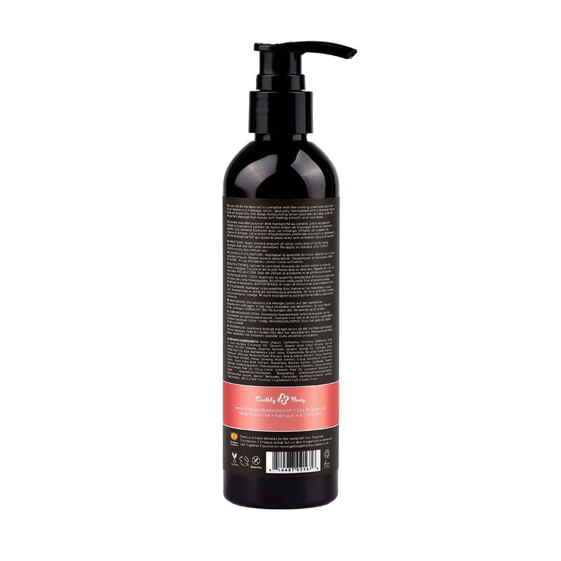 Hemp Seed Massage Lotion - Isle Of You (Coconut Water, Citrus & Vanilla) Scented - 237 ml Bottle