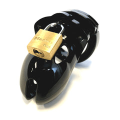 Mr. Stubb Chastity Cock Cage Kit - Black - Black 1.75 Inch Cock Cage Kit