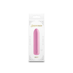 Seduction - Roxy - Metallic Pink - Metallic Pink 9 cm USB Rechargeable Vibrating Bullet
