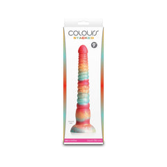 Colours Stacked - 9'' Dildo - Red/Gold - Red/Gold 23 cm Fantasy Dildo