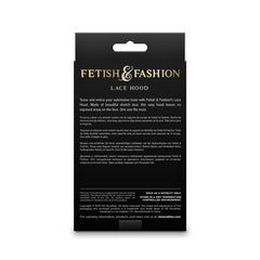 Fetish & Fashion - Lace Hood - White - White Hood