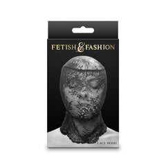 Fetish & Fashion - Lace Hood - Black - Black Hood