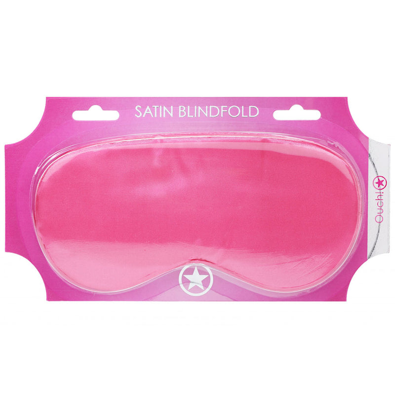 OUCH! Satin Mask - Pink - Pink Eye Mask
