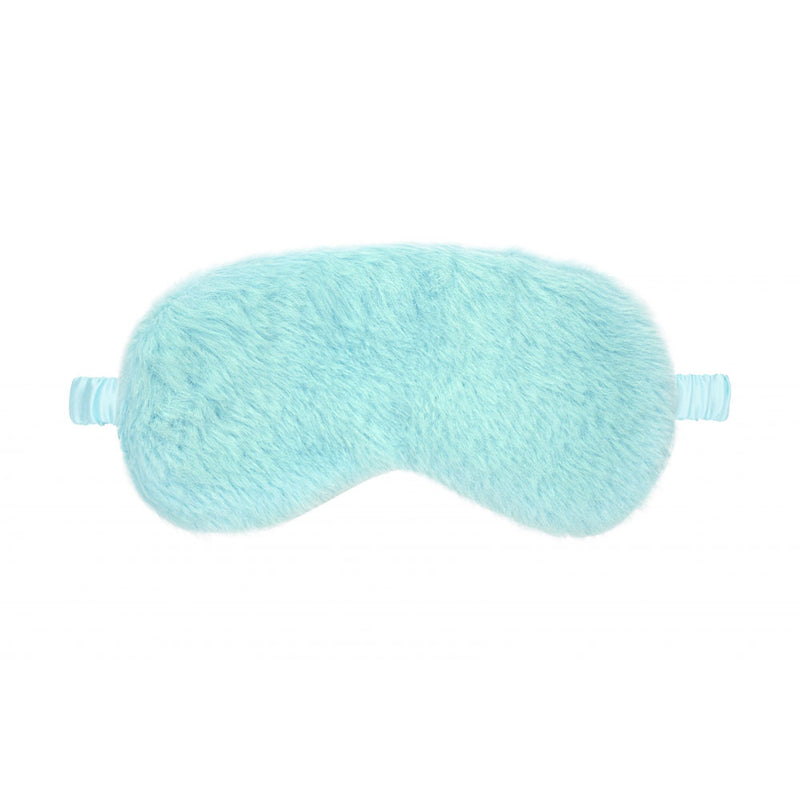 OUCH! Fluffy Mask - Powder Blue - Powder Blue Fluffy Eye Mask