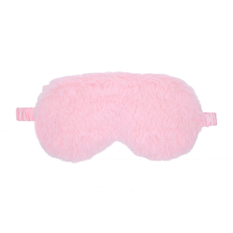 OUCH! Fluffy Mask - Powder Pink - Pink Fluffy Eye Mask