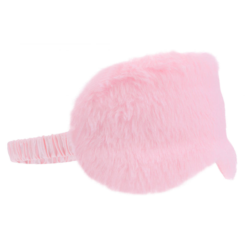 OUCH! Fluffy Mask - Powder Pink - Pink Fluffy Eye Mask