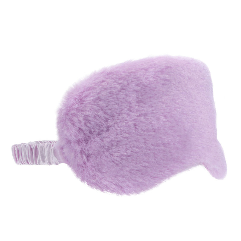 OUCH! Fluffy Mask - Purple - Purple Fluffy Eye Mask