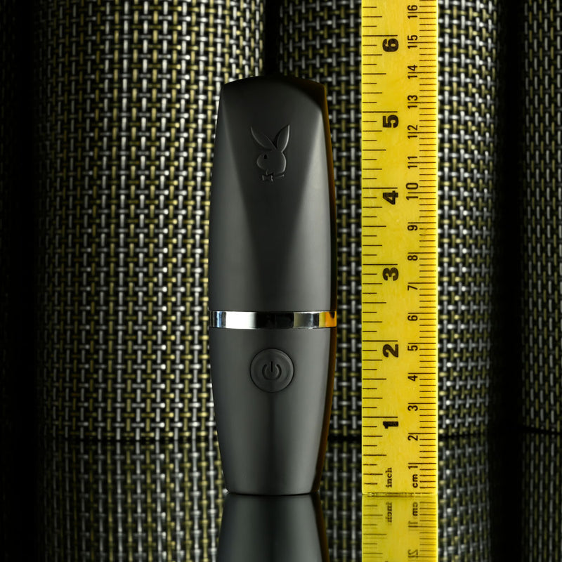 Playboy Pleasure EXCURSION - Black 14.2 cm USB Rechargeable Suction Stimulator
