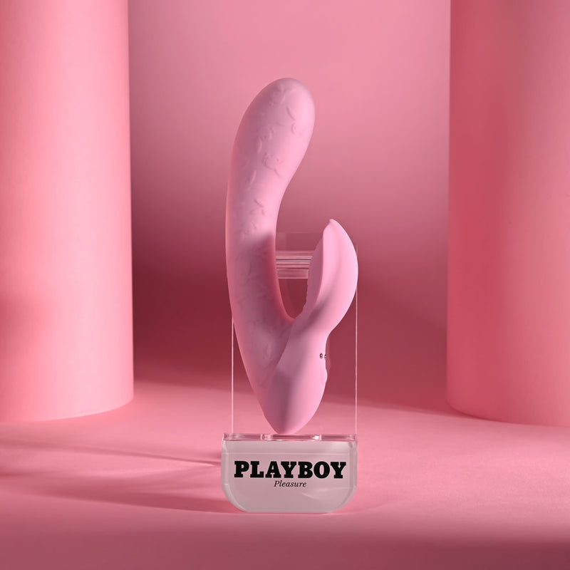 Playboy Pleasure RABBIT PARTY - Pink 15.2 cm USB Rechargeable Rabbit Vibrator