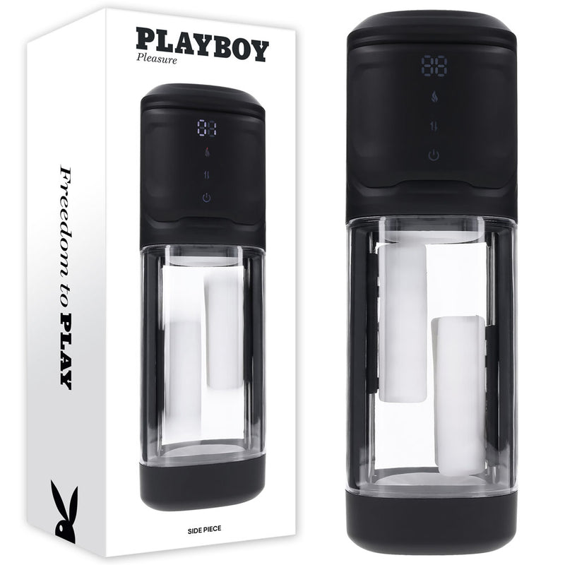 Playboy Pleasure SIDE PIECE - USB Rechargeable Warming Auto Stroker