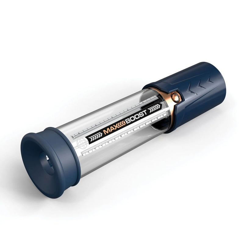Pump Worx Max Boost - Blue - Blue Penis Pump