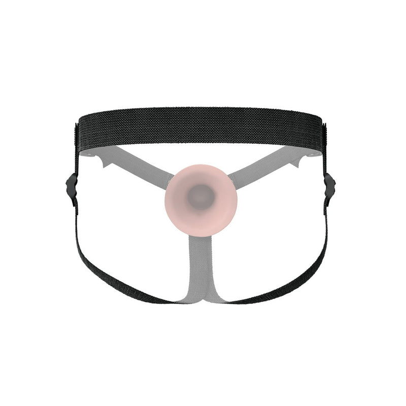 Fantasy X-Tensions Elite 9'' Silicone Hollow Strap-On - Flesh - Flesh 22.9 cm Hollow Strap-On