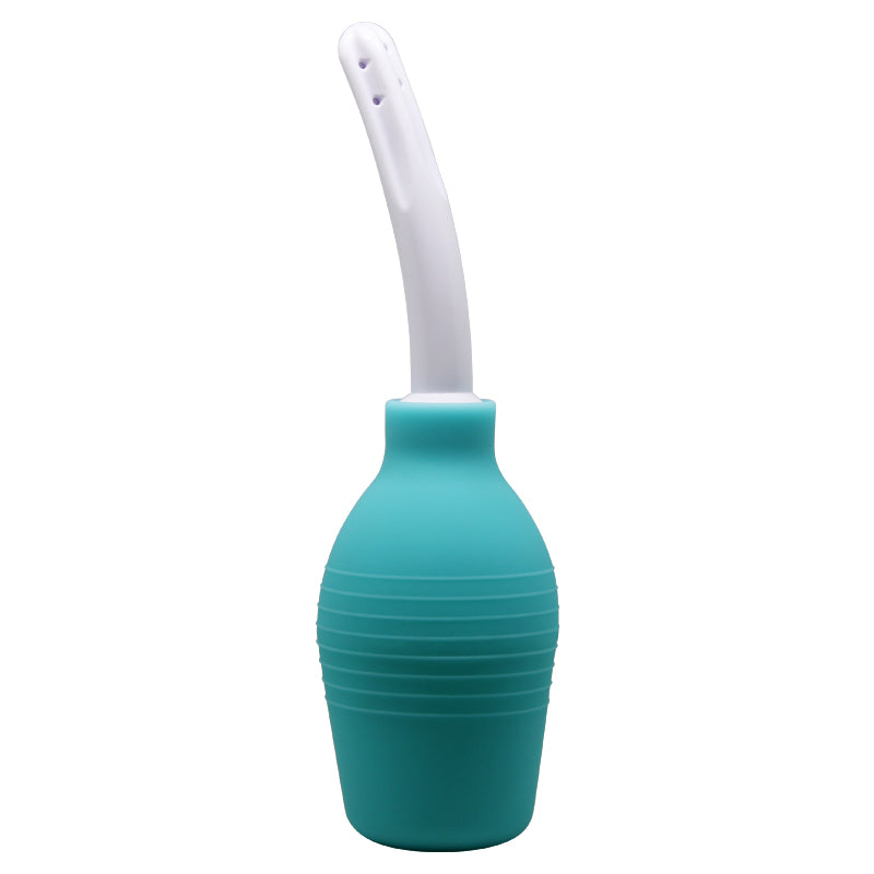 MR PLAY Anal Douche - Aqua/White Unisex Douche - 310 ml Capacity