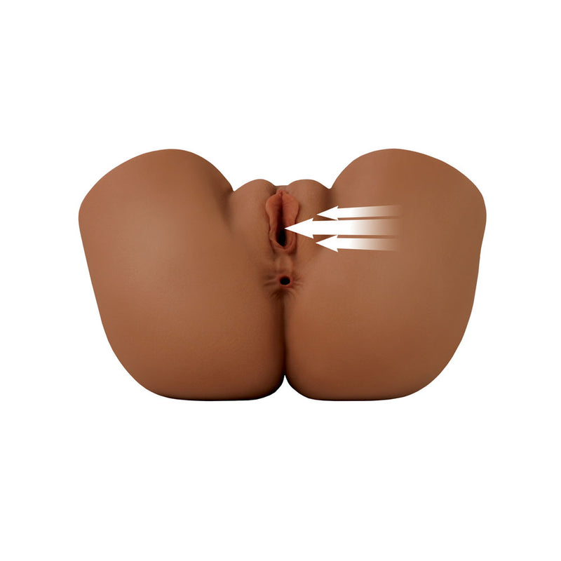 PDX Elite Back That Ass Up - Brown - Brown USB Rechargeable Auto Mega Masturbator
