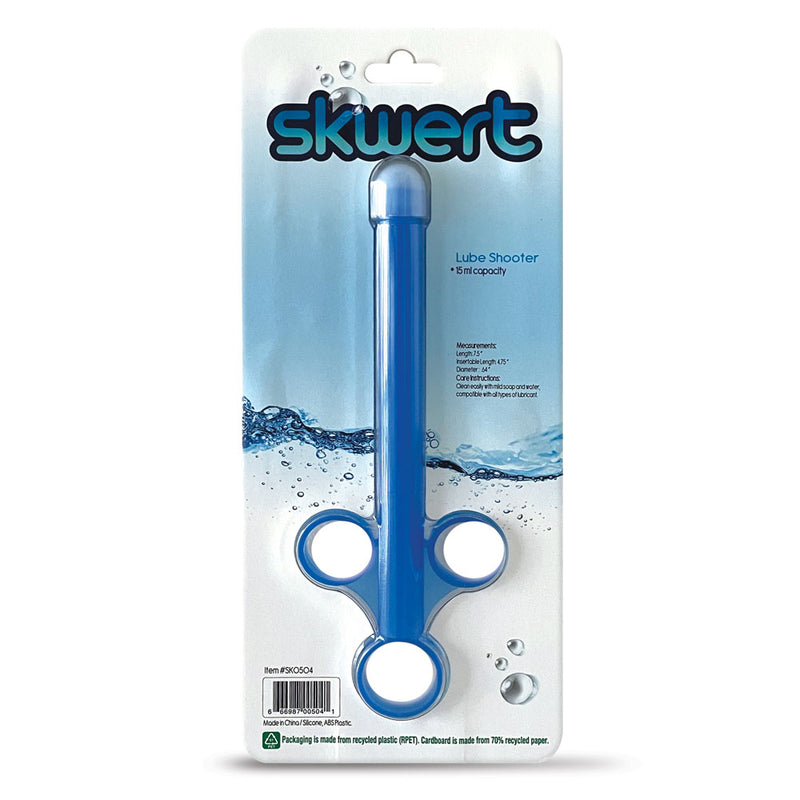 Skwert Lube Shooter - Blue Lube Applicator - 15 ml