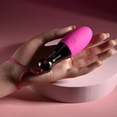 Selopa COMPANION - Pink 11.9 cm USB Rechargeable Vibrating Egg
