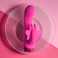 Selopa BUTTERFLY LOVE - Pink 13.8 cm USB Rechargeable Butterfly Vibrator