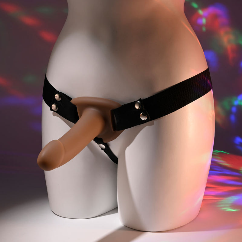 Selopa OUR FIRST HOLLOW STRAP ON DARK - Brown 16.3 cm Hollow Strap-On