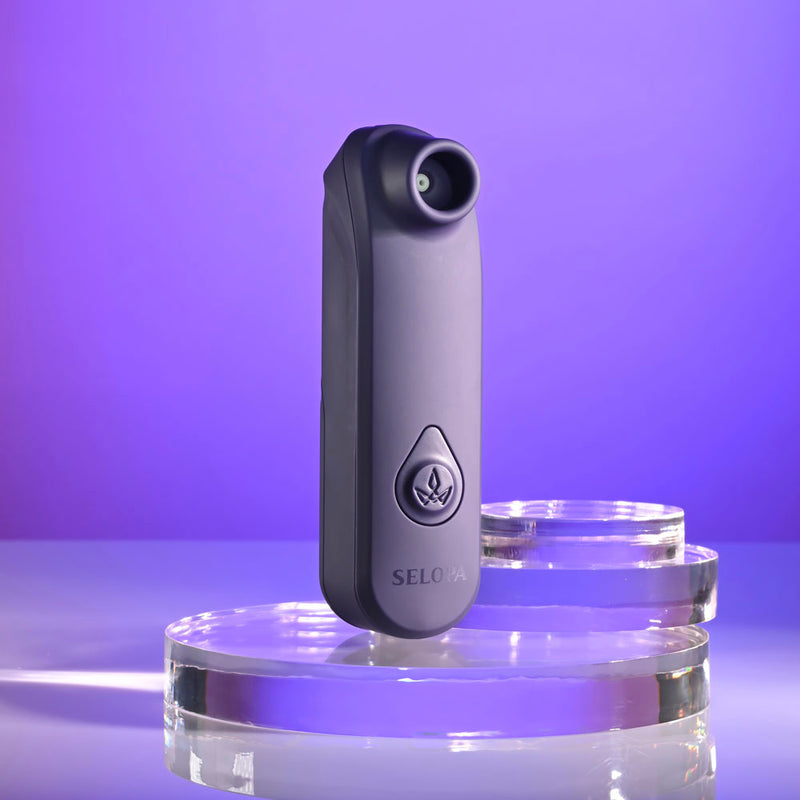 Selopa SURE THING - Black Vibrating & Sucking Stimulator