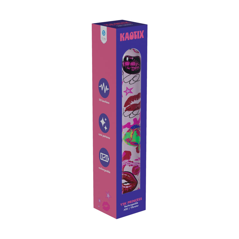 S-LINE Kaotix Display Box - USB Rechargeable Vibrators - Counter Display of 4 x 5 each