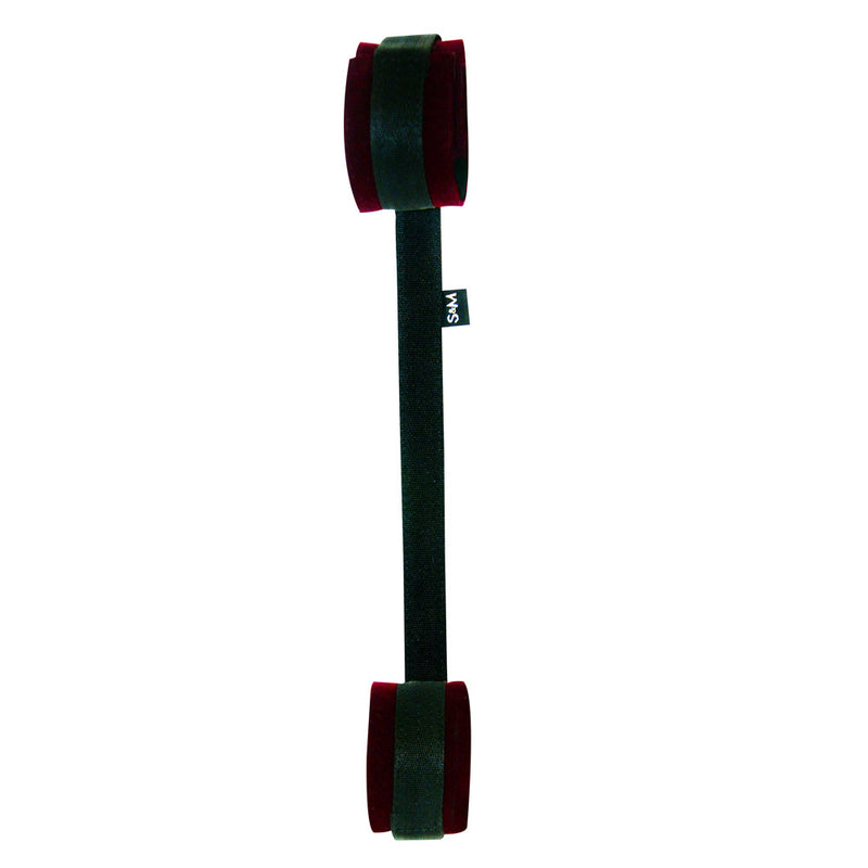 Sex & Mischief Enchanted Spreader Bar - Black/Red Restraints